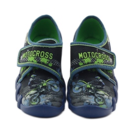 Befado pantofi copii papuci adidași 273x226 albastru marin verde 4