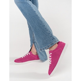 Goodin Adidaje roz deschise din piele naturală din piele naturală 1 Goodin Adidaje roz deschise din piele naturală din piele naturală 1