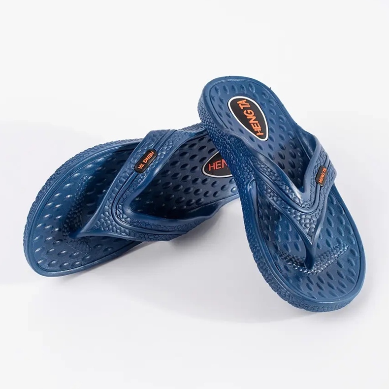 Flip -Flip -Flops pentru bărbați albaștri albastru 2
