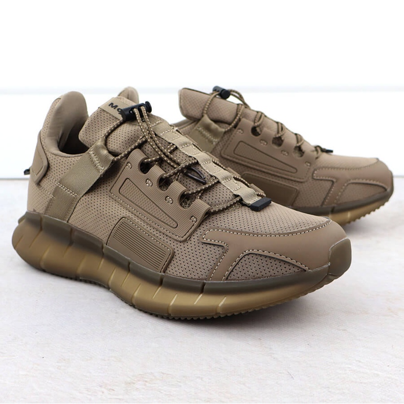 Pantofi sport pentru bărbați maro maro McArthur MC4 verde 1 Pantofi sport pentru bărbați maro maro McArthur MC4 verde 1