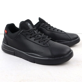 Pantofi sport din piele masculi Black McArthur MC19 negru 1 Pantofi sport din piele masculi Black McArthur MC19 negru 1