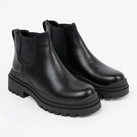 Botine de dama Shelovet pe platforma bej 2