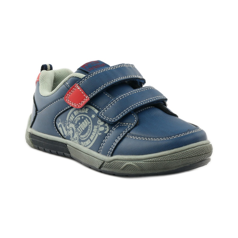 American Club Adidasi sport americani CA51 Velcro roșu multicolor gri 1 American Club Adidasi sport americani CA51 Velcro roșu multicolor gri 1
