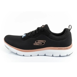 Pantofi Skechers Flex Appeal 4.0 Brillant View 149303/BKRG negru 2