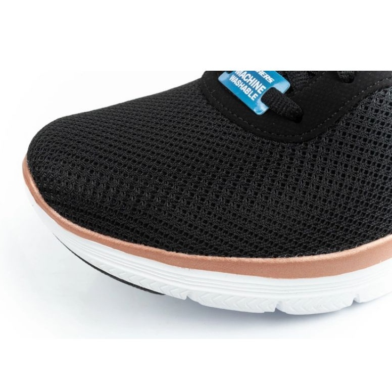 Pantofi Skechers Flex Appeal 4.0 Brillant View 149303/BKRG negru 5