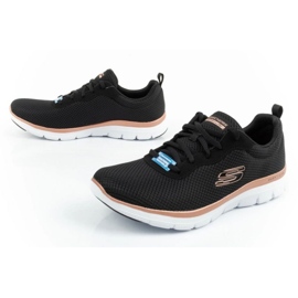 Pantofi Skechers Flex Appeal 4.0 Brillant View 149303/BKRG negru 8
