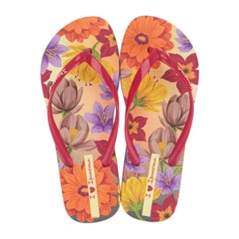 IPANEMA FLIP -FLOPS Verao Tropical FEM 27197 BB263 roșu 1