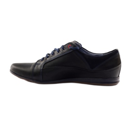 Pantofi sport pentru bărbați Nikopol 1568 negru albastru marin 3 Pantofi sport pentru bărbați Nikopol 1568 negru albastru marin 3