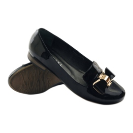 Pompe pentru femei Kotyl 3404 aur negru 3