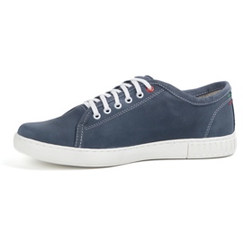 Polbut Pantofi Pantofi Sneakers pentru bărbați Model 2129 Navy Blue albastru 1 Polbut Pantofi Pantofi Sneakers pentru bărbați Model 2129 Navy Blue albastru 1