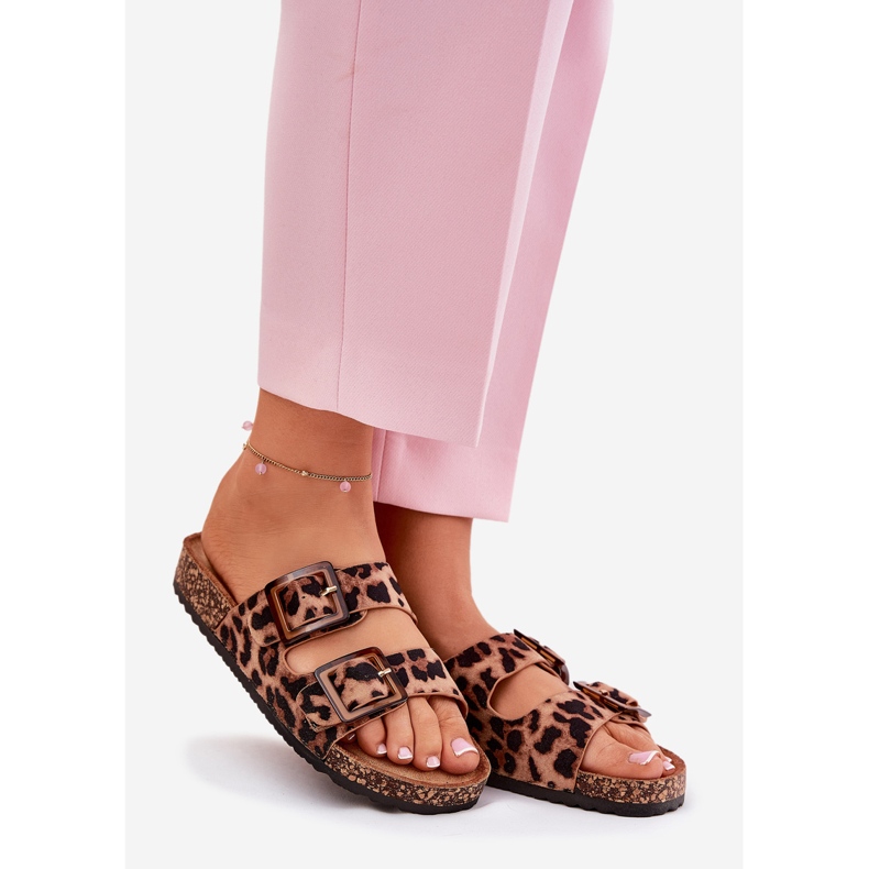 Flip -flops pentru femei cu cleme pe plută cu talpă maro maroniu imprimeu 1 Flip -flops pentru femei cu cleme pe plută cu talpă maro maroniu imprimeu 1