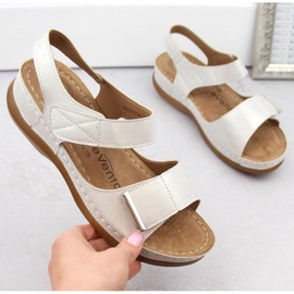 Sandale comode eVento W EVE223F, argintii 1