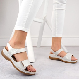 Sandale comode eVento W EVE223F, argintii 4