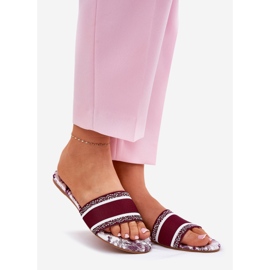 Patrouchate Patrouch Flat Women Burgundy Papkers roșu 1