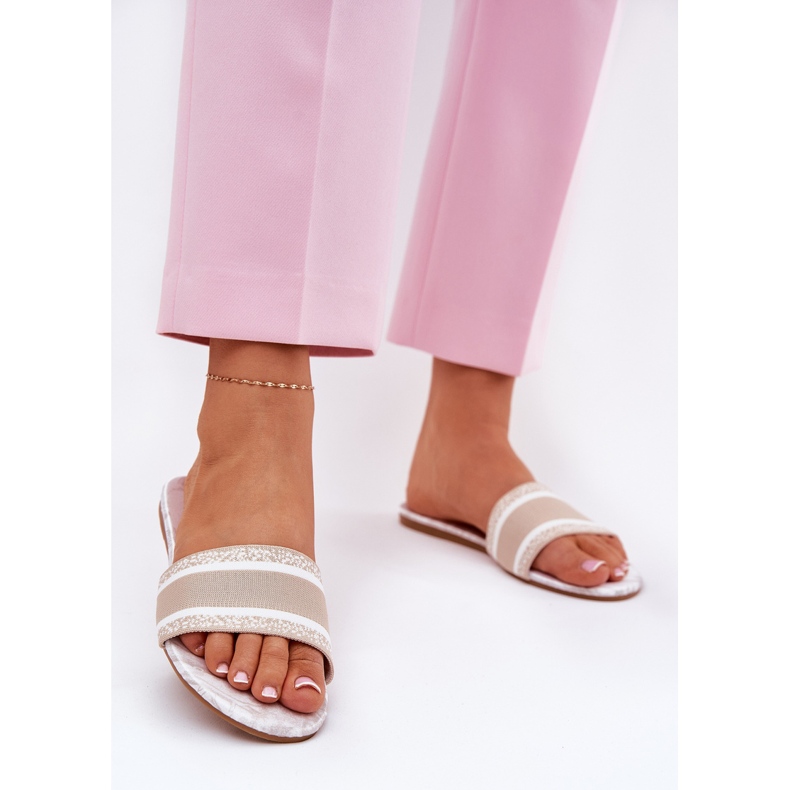 Patrouched Flat Beige Women Pappers bej 2 Patrouched Flat Beige Women Pappers bej 2