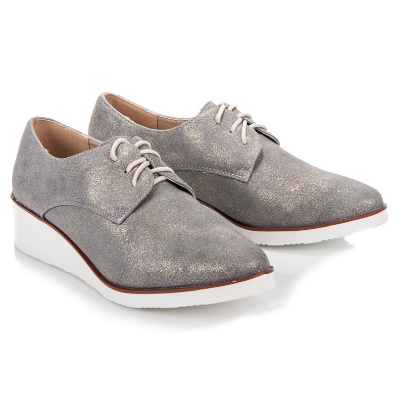 Vinceza Tocuri cu pană legate gri 1