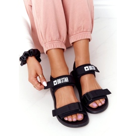 Sandale sport pentru femei Big Star HH274A024 Negru 4