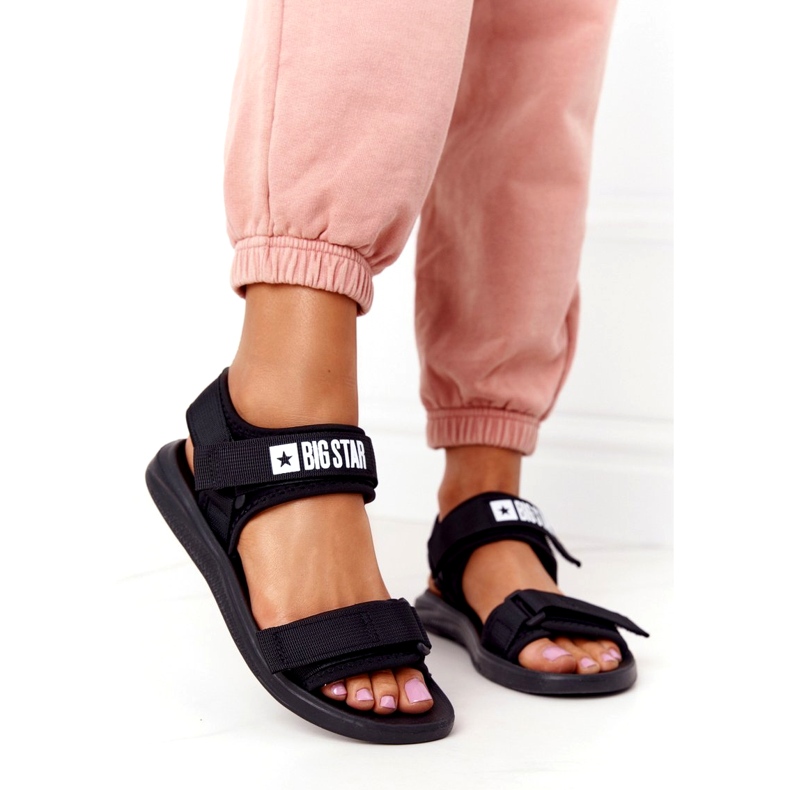 Sandale sport pentru femei Big Star HH274A024 Negru 2 Sandale sport pentru femei Big Star HH274A024 Negru 2