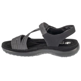Sandale Rieker 64870-00 sandale negru 1