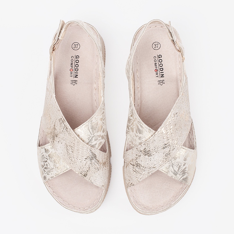 Goodin Sandale ușoare de purtare bej 2