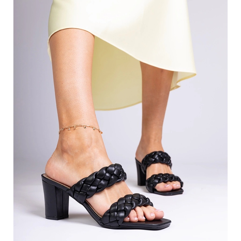 Tocuri înalte negre negru 2