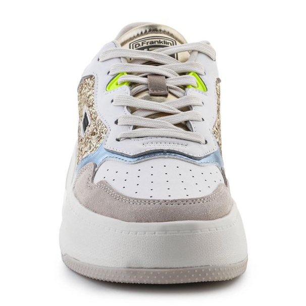 D.Franklin Court Glitter de bază DFSH321096-Gold Shoes alb 2