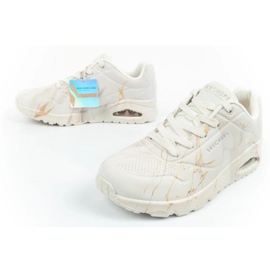 Pantofi Skechers Uno 155584/OFWT alb 7