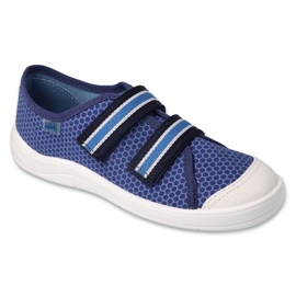 BEFADO COPILS SNAKERS 772Y003 cu modele albastre albastru 1