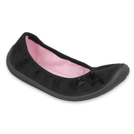 Befado Ballerinas pentru copii cu un arc 980x070 negru 2