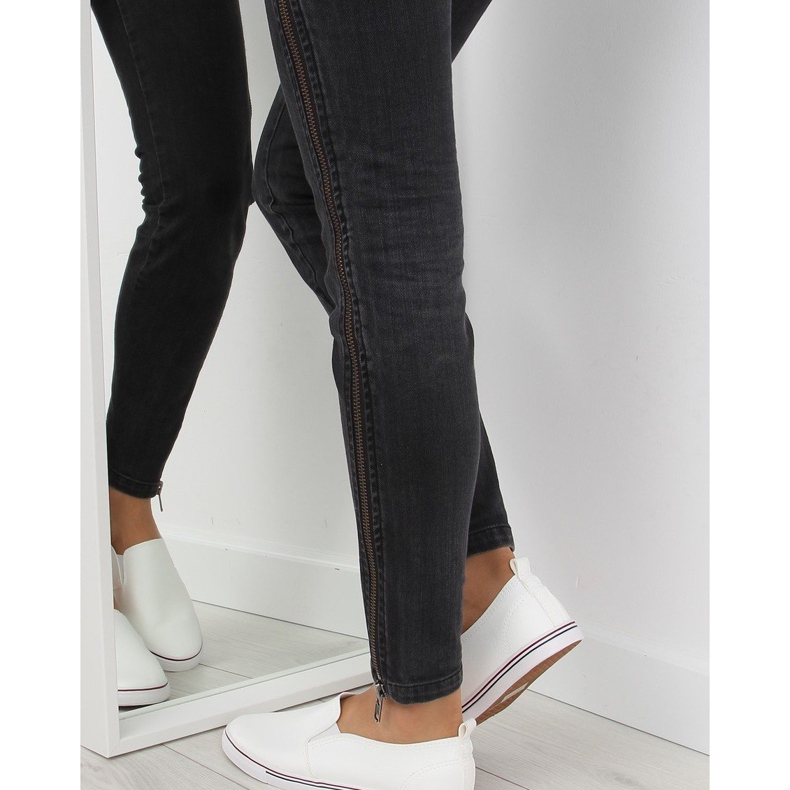 Tenisi slip-on alb xl08p alb 1