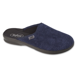 BEFADO MEN'S PAPSERS PU 548M029 NAVY BLUE CRODUROY albastru 2
