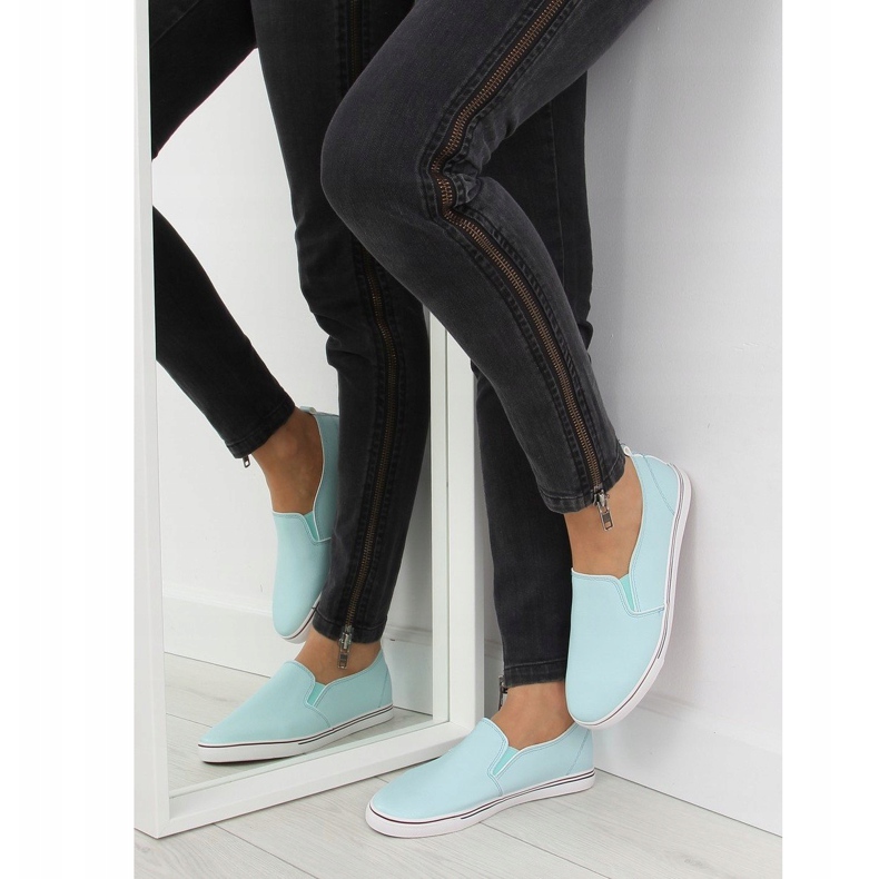 Pantofi slip-on albastru xl08p L.ALBASTRU 2