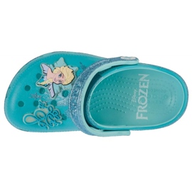 CROCS Classic Frozen Elsa Clog Flip Flops 210235-90H albastru 2