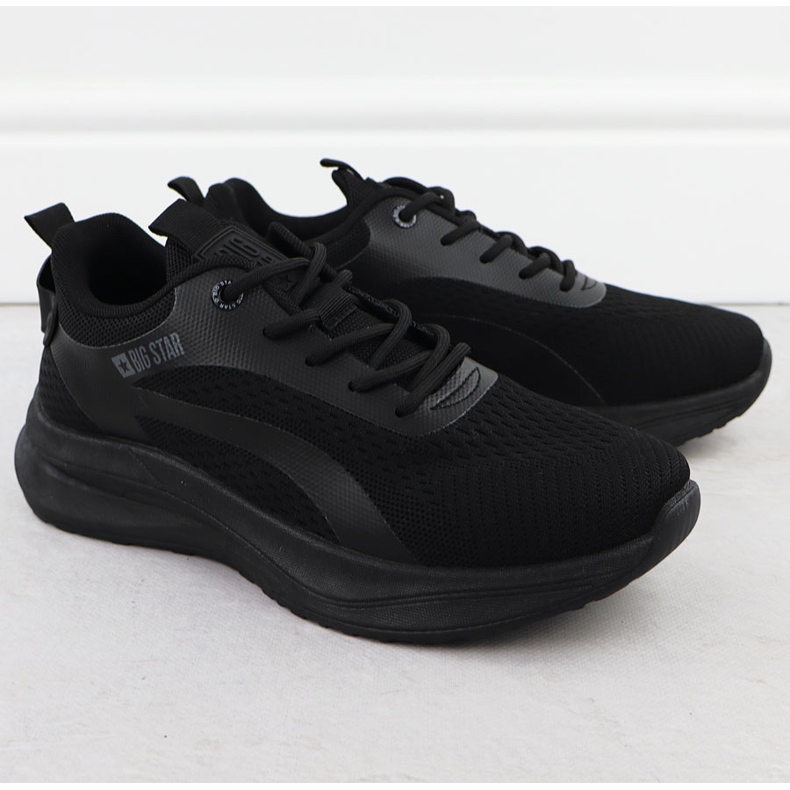 Big Star Adidaje pentru încălțăminte pentru bărbați Black Star Big RR174273 negru 1