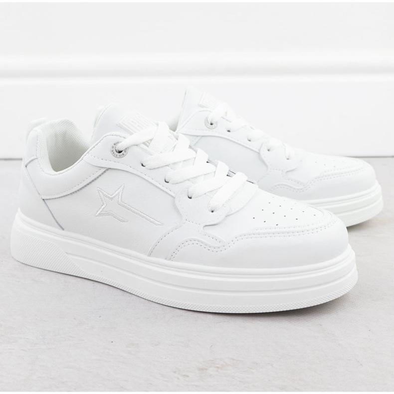 Adidaje pentru încălțăminte sport pentru bărbați White Big Star RR174571 alb 1 Adidaje pentru încălțăminte sport pentru bărbați White Big Star RR174571 alb 1