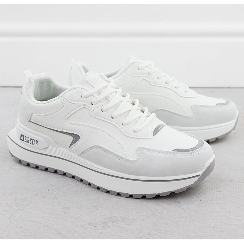 Pantofi sport pentru femei White Big Star RR274A213 alb 2