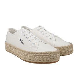 Pantofi pentru femei Espadrilles Lee Cooper LCW-25-44-3217LA alb 1