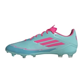Adidas F50 League FG/MG Messi IH0928 Pantofi de fotbal albastru 1