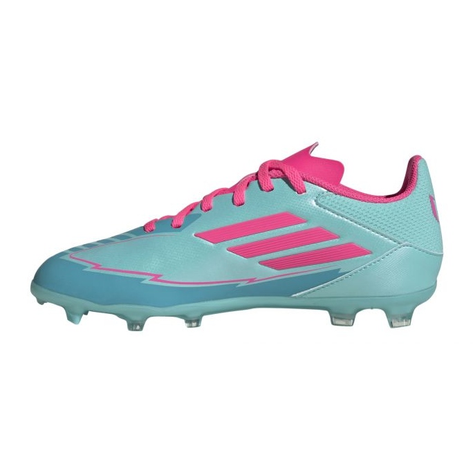 Adidas F50 League FG/MG Messi IH0931 Pantofi de fotbal albastru 1