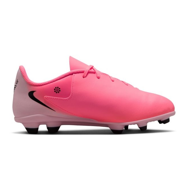 Nike Phantom GX II Club FG/MG JR FJ2600-600 Pantofi de fotbal roz 2