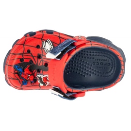 CROCS Spiderman All Terain Clog t 209258-410 FLIP-FLOPS roșu 2
