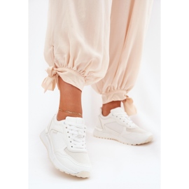 Pantofi sport de damă alb 2