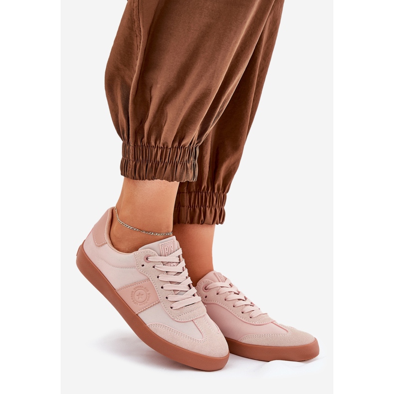 Adidași pentru femei Big Star RR274373 Pink roz 1