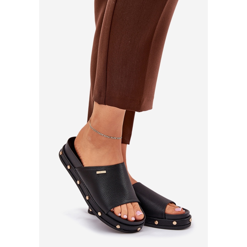 Flip -flops pentru femei pe platformă cu Big Star RR274214 știfturi negre negru 1 Flip -flops pentru femei pe platformă cu Big Star RR274214 știfturi negre negru 1