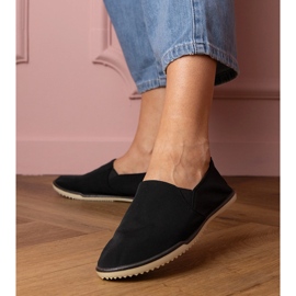 Slip pentru femei negre -adidași negru 1