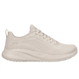 Pantofi Skechers Memory Foam Bobs Squad Chaos W 117209 Nud bej 5