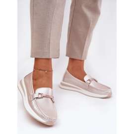 S.Barski Plăceri din piele pentru femei S. Barski GR51-598 Pearl Pink roz 2