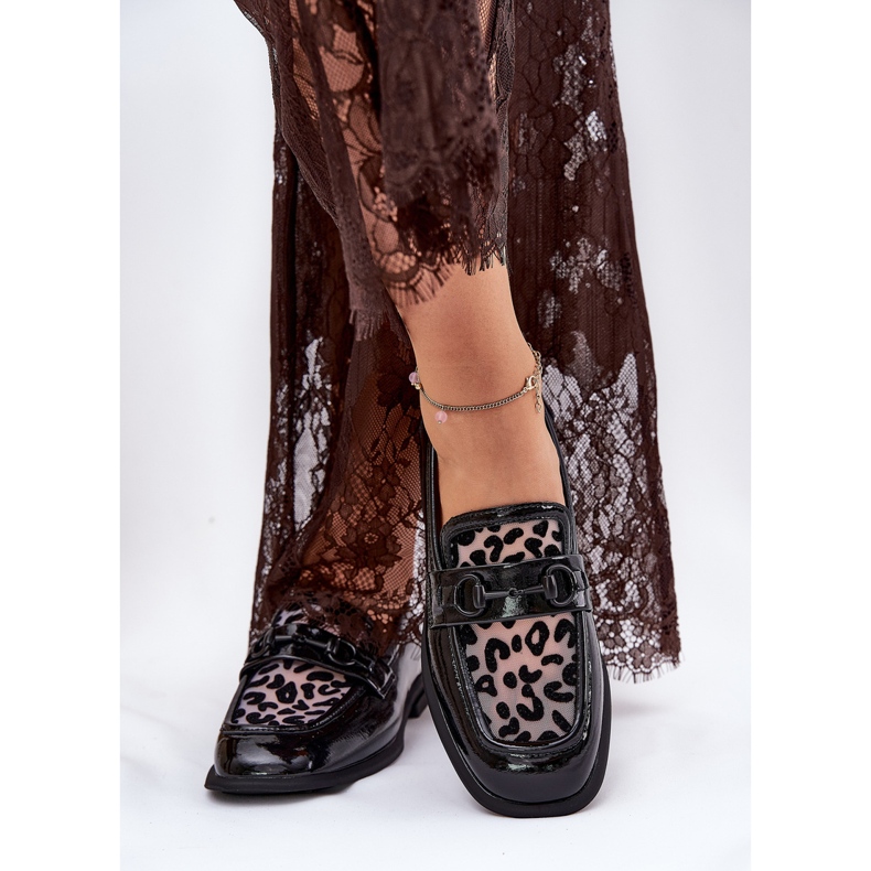 Plăceri lăcuiți din piele cu Vinceza Mesh 31931 Negru 2 Plăceri lăcuiți din piele cu Vinceza Mesh 31931 Negru 2