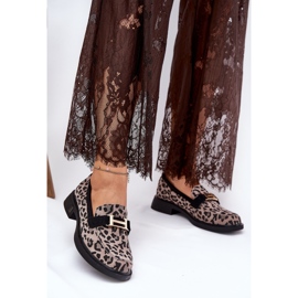 Suede Mocasins Vinceza Femei 66792 Grey Leopard Print gri 2 Suede Mocasins Vinceza Femei 66792 Grey Leopard Print gri 2