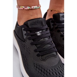 Pantofi sport de damă 4F 4FRSS24FSPOF056 Negru 4 Pantofi sport de damă 4F 4FRSS24FSPOF056 Negru 4